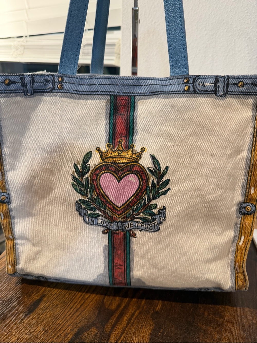 Authentic BRIGHTON Canvass Tote Bag..Rare!